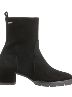 Högl Stiefeletten^Leder-Stiefeletten "Diana" in Schwarz