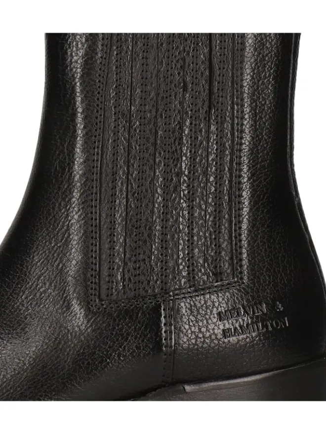 MELVIN & HAMILTON Stiefeletten^Leder-Stiefeletten "Hadley 2" in Schwarz