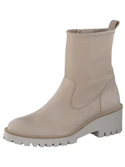 Paul Green Stiefeletten^Leder-Stiefeletten in Beige