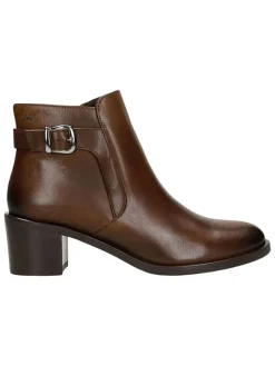 Leder-Stiefeletten in Braun>Wojas New