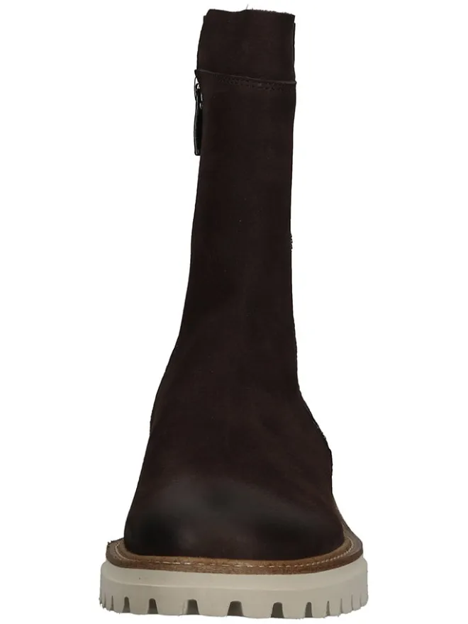 Leder-Stiefeletten in Braun>Paul Green Sale