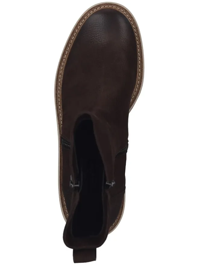 Leder-Stiefeletten in Braun>Paul Green Sale