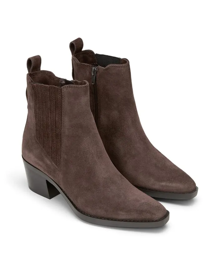 Leder-Stiefeletten in Braun>Marc O'Polo Shoes Best