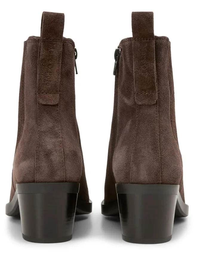 Leder-Stiefeletten in Braun>Marc O'Polo Shoes Best