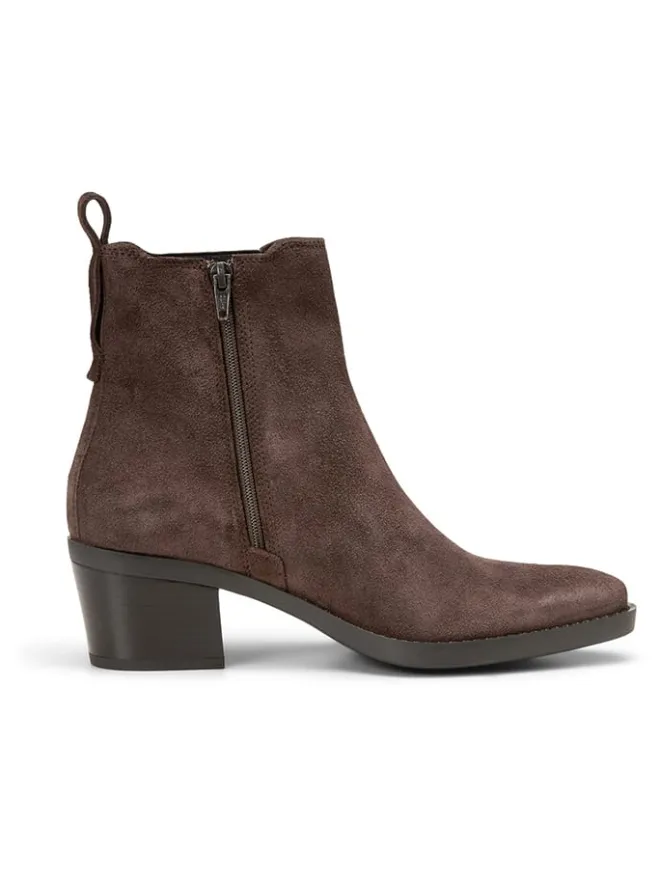 Leder-Stiefeletten in Braun>Marc O'Polo Shoes Best