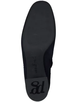 Paul Green Stiefeletten^Leder-Stiefeletten in Dunkelblau