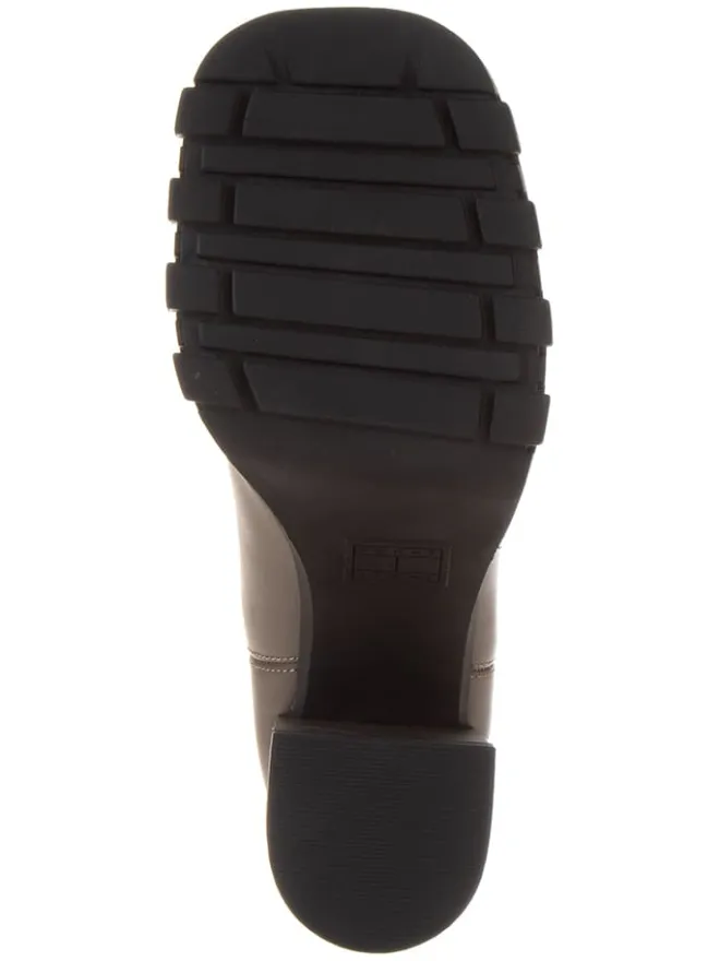Leder-Stiefeletten in Hellbraun>Tommy Hilfiger Shoes Online