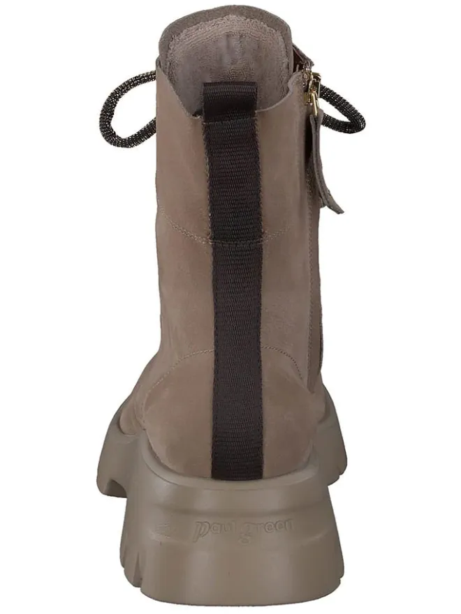Paul Green Stiefeletten^Leder-Stiefeletten in Hellbraun