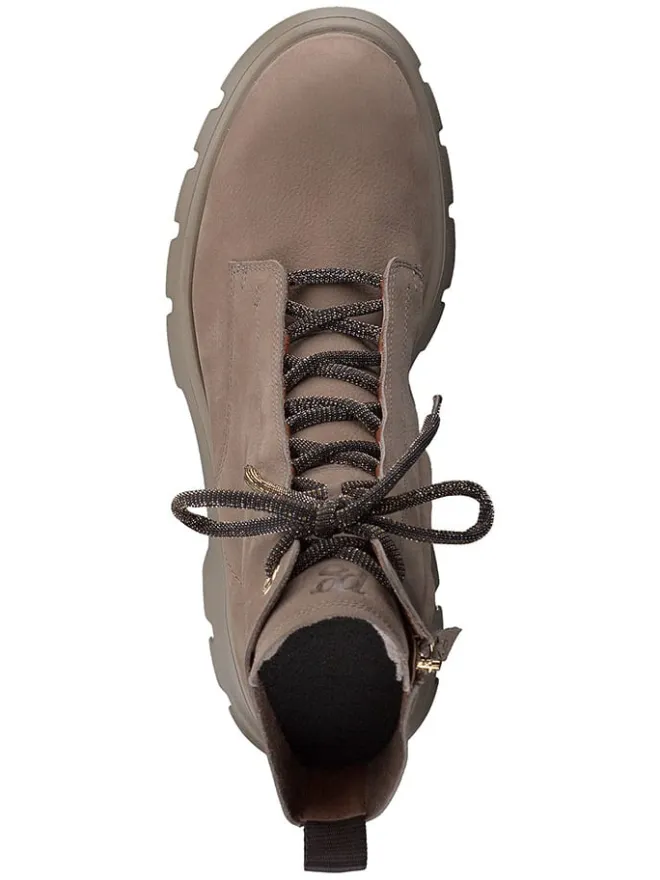 Paul Green Stiefeletten^Leder-Stiefeletten in Hellbraun