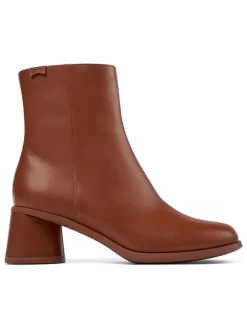 Camper Stiefeletten^Leder-Stiefeletten in Hellbraun