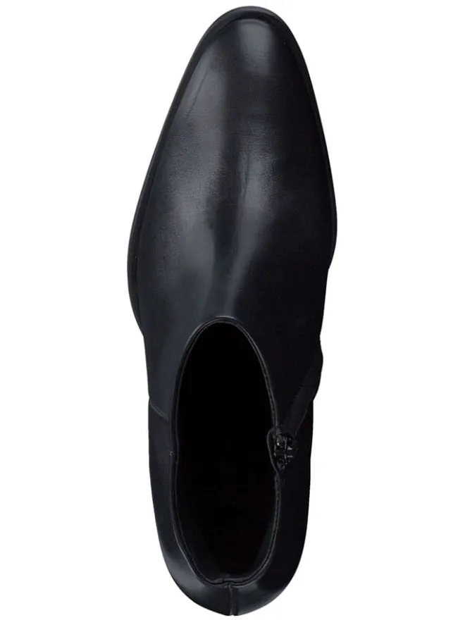 Paul Green Stiefel & Boots^Leder-Stiefeletten in Schwarz