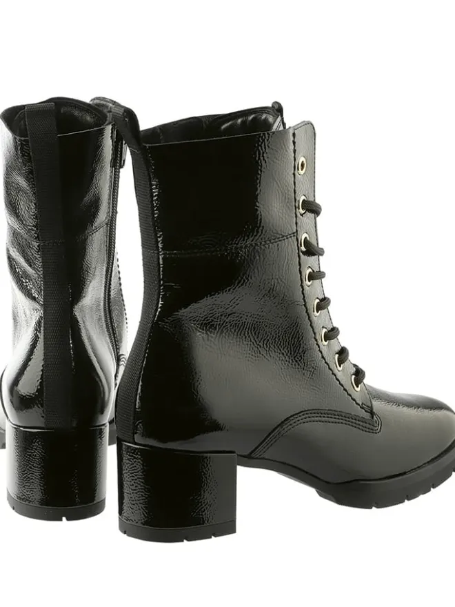 Leder-Stiefeletten "Livia" in Schwarz>Högl New