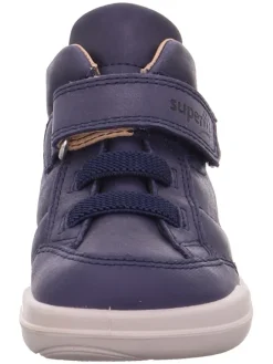 superfit Lauflernschuhe^Leder-Stiefeletten "Superfree" in Dunkelblau