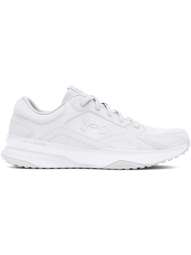 Leder-Trainingsschuhe "Edge LTHR" in Weiß>Under Armour Online