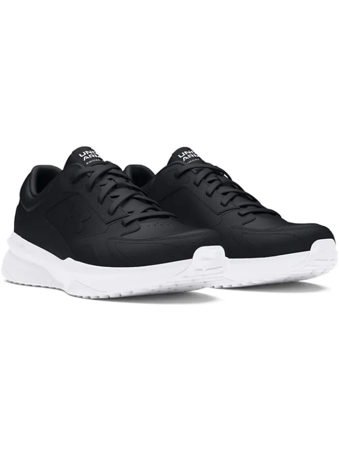 Under Armour Sportschuhe^Leder-Trainingsschuhe "Edge LTHR" in Schwarz