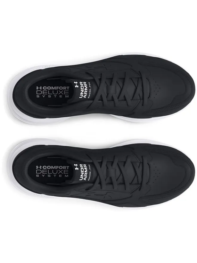 Under Armour Sportschuhe^Leder-Trainingsschuhe "Edge LTHR" in Schwarz
