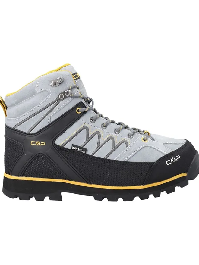 Leder-Trekkingboots "Moon" in Hellgrau/ Schwarz>cmp Online