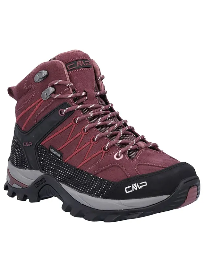cmp Outdoor- & Sportschuhe^Leder-Trekkingboots "Rigel" in Bordeaux