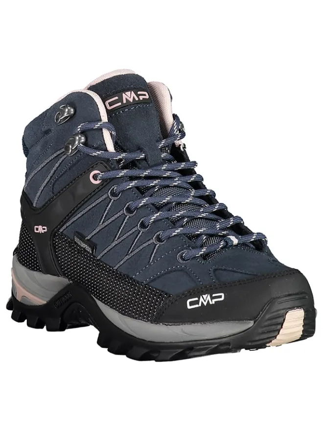Leder-Trekkingboots "Rigel" in Dunkelblau/ Schwarz>cmp Best