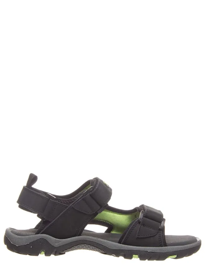 cmp Outdoorschuhe^Leder-Trekkingsandalen in Schwarz