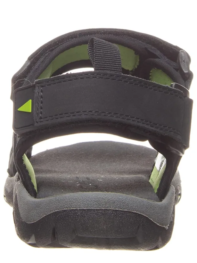 cmp Outdoorschuhe^Leder-Trekkingsandalen in Schwarz