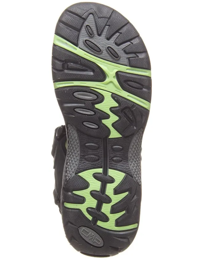 cmp Outdoorschuhe^Leder-Trekkingsandalen in Schwarz