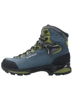 Leder-Trekkingschuhe "Camino EVO GTX" in Grün/ Hellblau>LOWA Discount
