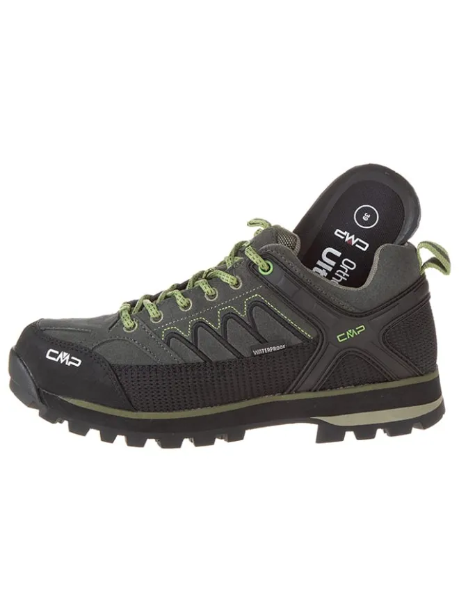 cmp Outdoorschuhe^Leder-Trekkingschuhe "Moon Low" in Grau/ Khaki