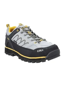 Leder-Trekkingschuhe "Moon" in Grau/ Schwarz/ Gelb>cmp Outlet