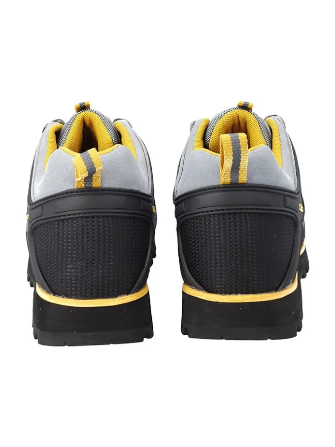 Leder-Trekkingschuhe "Moon" in Grau/ Schwarz/ Gelb>cmp Outlet