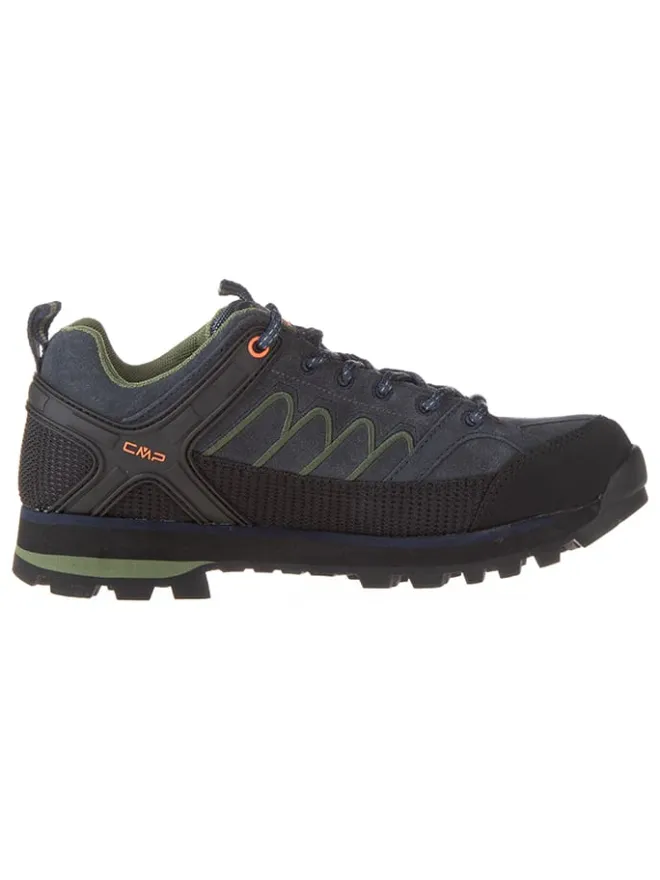 Leder-Trekkingschuhe "Moon Low" in Blau/ Schwarz>cmp Hot