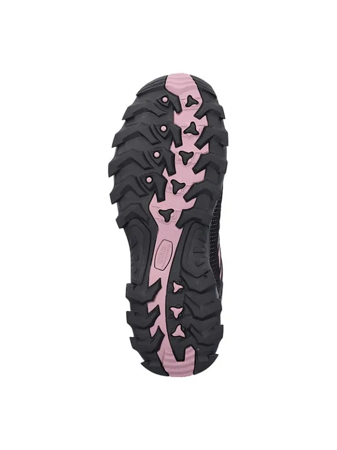 Leder-Trekkingschuhe "Rigel" in Schwarz/ Rosa>cmp Discount