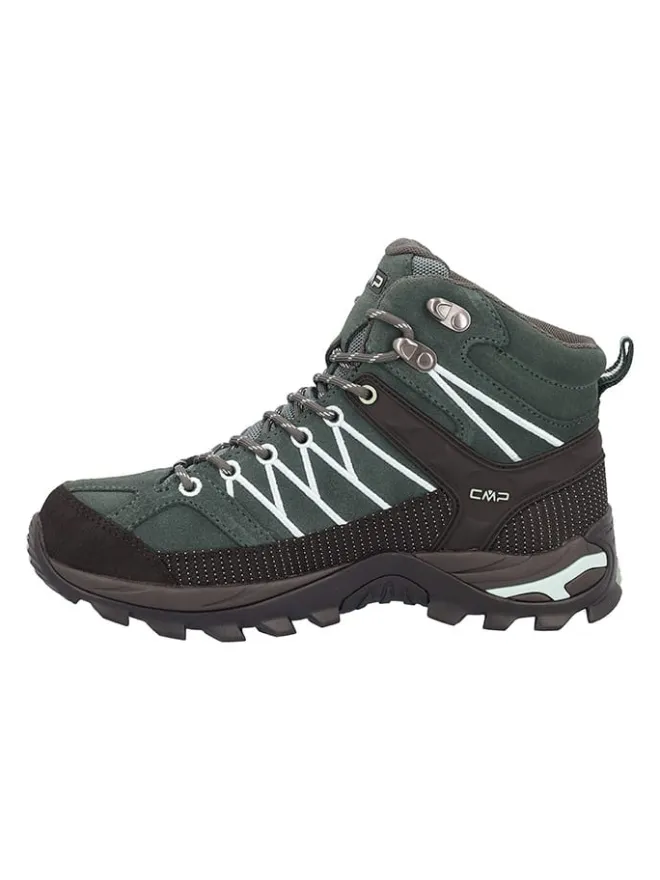 Leder-Trekkingschuhe "Rigel" in Grün/ Schwarz>cmp Online
