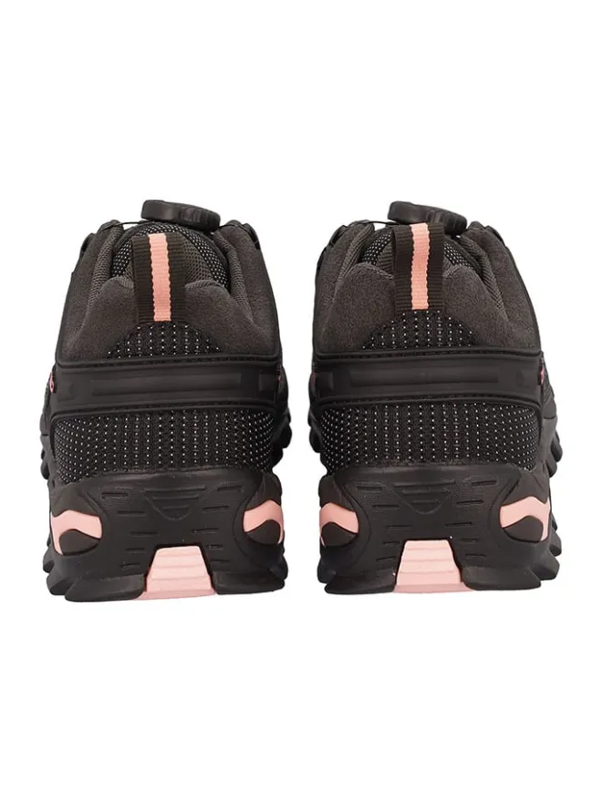 Leder-Trekkingschuhe "Rigel" in Schwarz/ Rosa>cmp Best