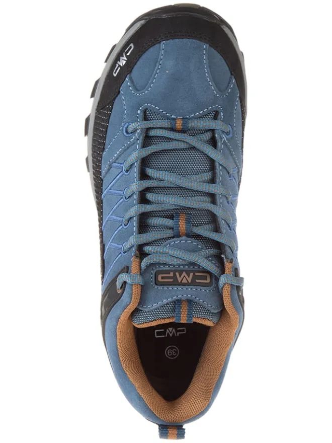 cmp Outdoorschuhe^Leder-Trekkingschuhe "Rigel Low" in Blau/ Schwarz