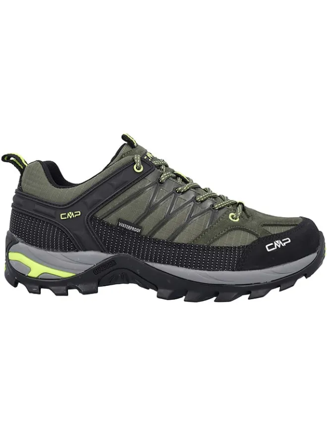 Leder-Trekkingschuhe "Rigel" in Khaki>cmp Hot