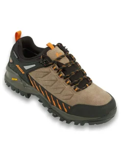 Ande Outdoorschuhe^Leder-Trekkingschuhe "Sniper Low" in Hellbraun/ Schwarz