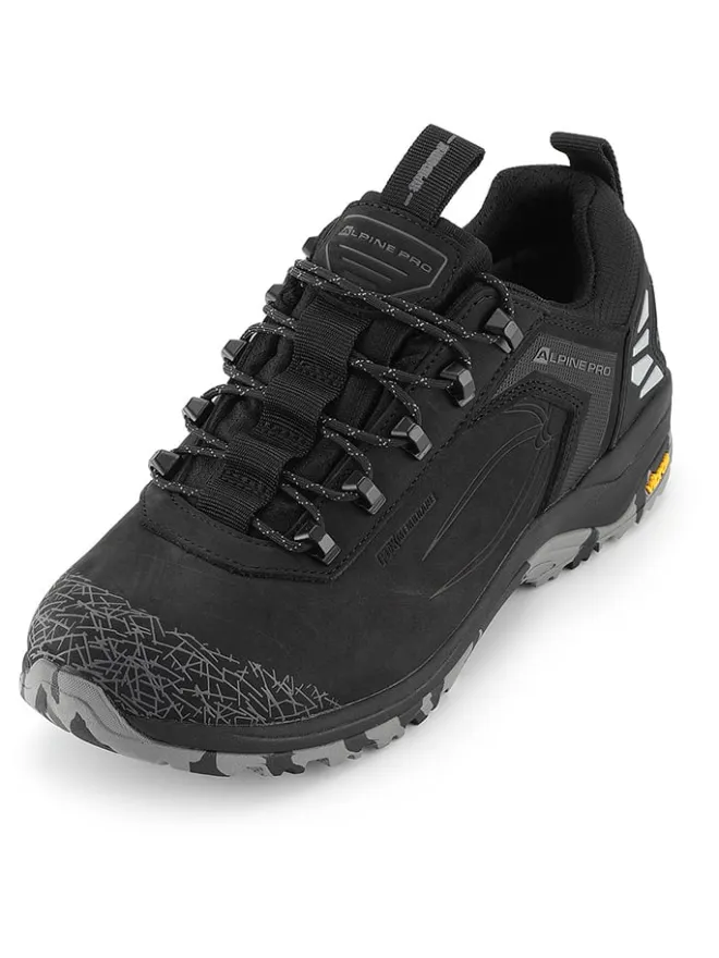 Leder-Trekkingschuhe "Spidere" in Schwarz>Alpine Pro Sale