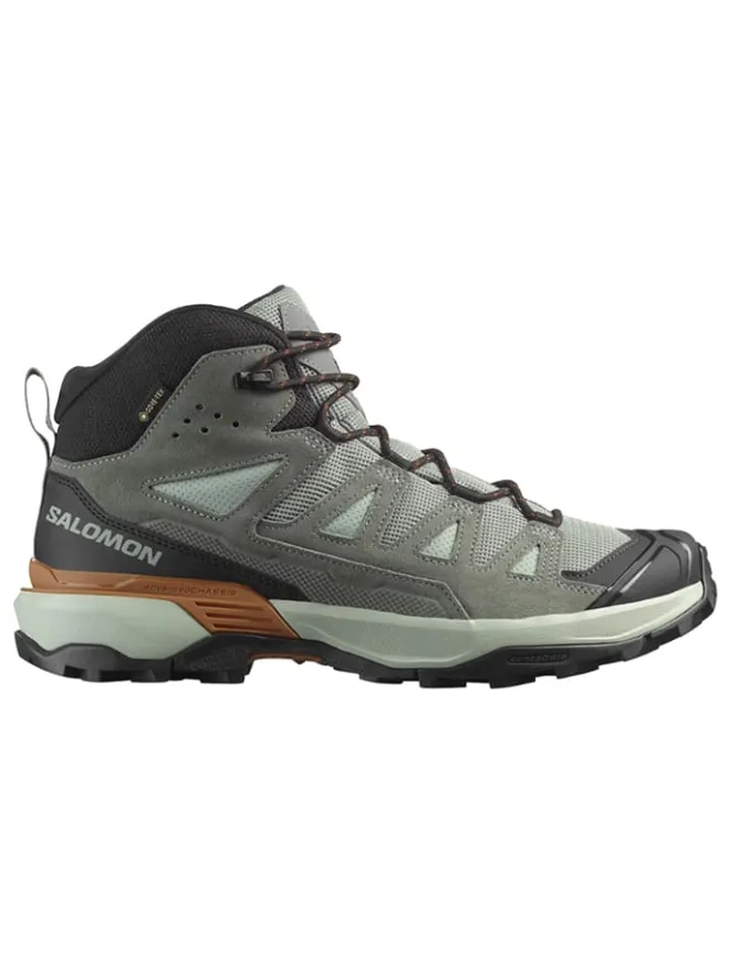 Leder-trekkingschuhe "X Ultra 360 GTX" in Grau/ Schwarz>SALOMON Online
