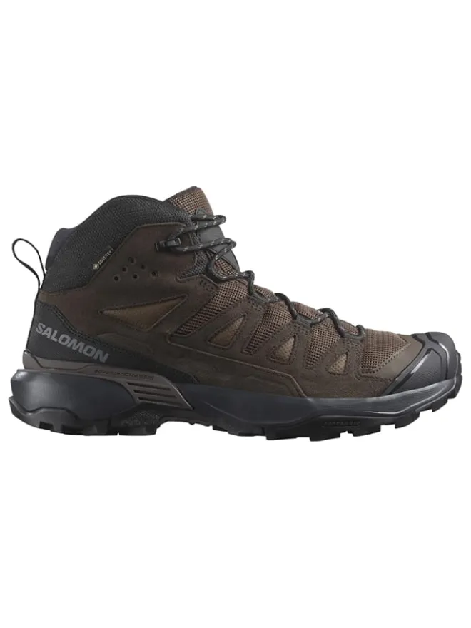 SALOMON Outdoorschuhe^Leder-Trekkingschuhe "X Ultra 360 LTR GTX" in Braun