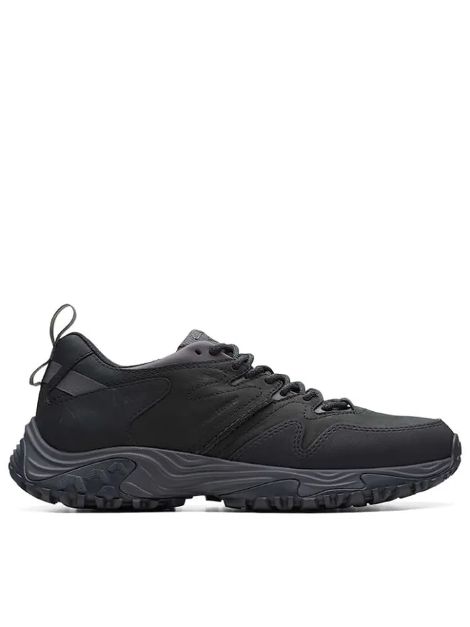 Leder-Wanderschuhe "ATL Walk Go" in Schwarz>Clarks Outlet