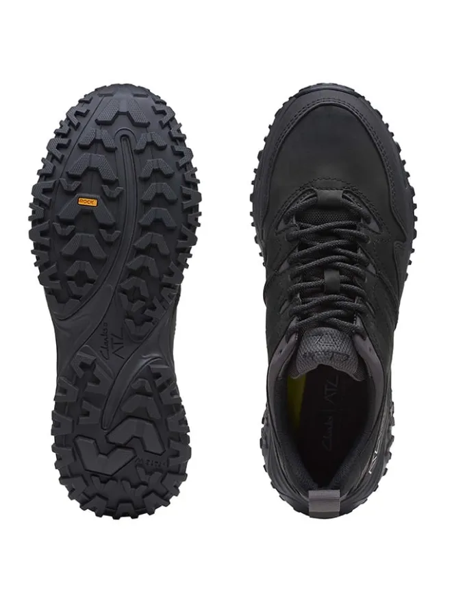 Leder-Wanderschuhe "ATL Walk Go" in Schwarz>Clarks Outlet