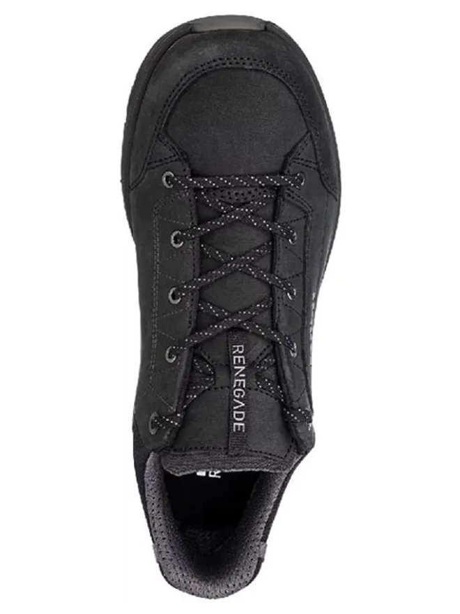 LOWA Outdoorschuhe^Leder-Wanderschuhe "Renegade Evo" in Schwarz