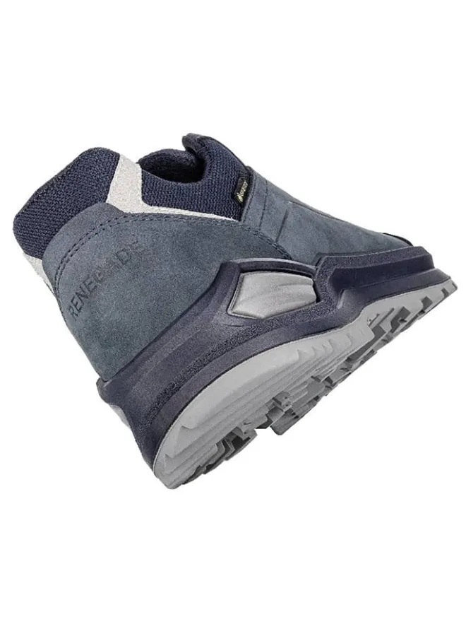 Leder-Wanderschuhe "Renegade Evo GTX" in Dunkelblau/ Grau>LOWA Discount