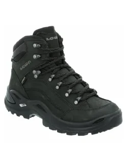 LOWA Outdoor- & Sportschuhe^Leder-Wanderschuhe "Renegade GTX Mid Ws" in Schwarz