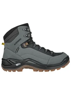 Leder-Wanderschuhe "Renegade GTX Mid" in Grau>LOWA Clearance