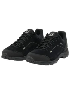 Haglöfs Outdoor- & Sportschuhe^Leder-Wanderschuhe "Sajvva GTX Low" in Schwarz
