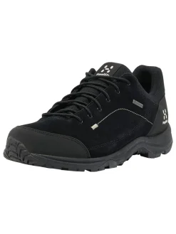 Haglöfs Outdoor- & Sportschuhe^Leder-Wanderschuhe "Sajvva GTX Low" in Schwarz