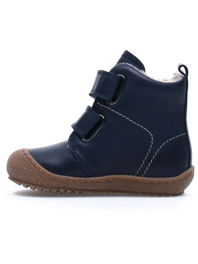 Naturino Stiefel & Boots^Leder-Winterboots "Bubble" in Dunkelblau