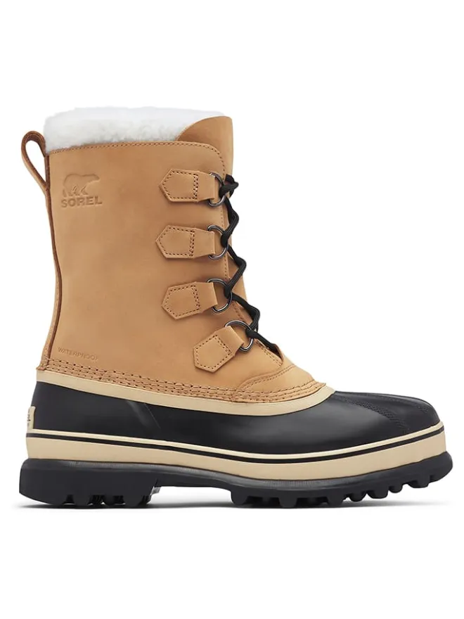 Leder-Winterboots "Caribou" in Hellbraun>Sorel New